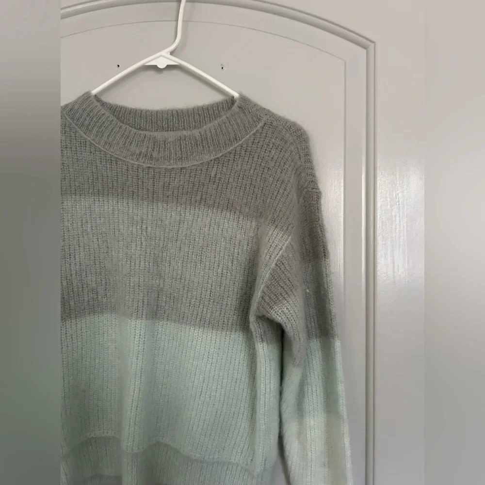 Free People Autumn Sky Pullover Wool Blend Sweater  size XS